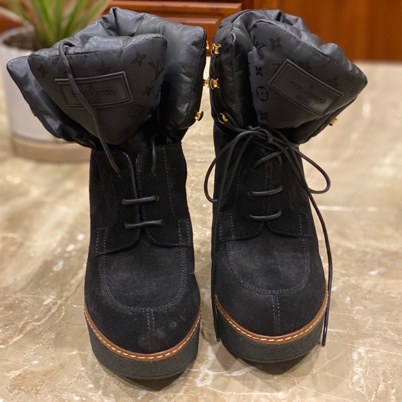 Louis Vuitton puffy wedge boots - Picture 8 of 11